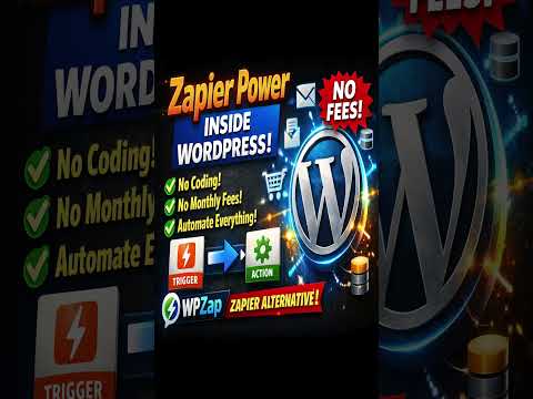 WPZap:The Best Zapier Alternative for WordPress No Code
