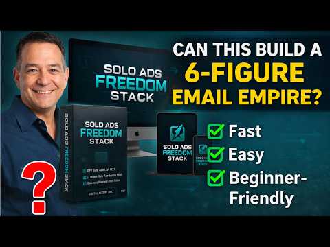 Solo Ads Freedom Stack Review – Can This Build a 6-Figure Email Empire? #SoloAdsFreedomStackReview