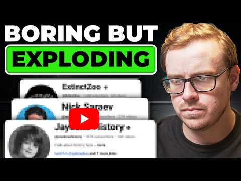 7 Boring YouTube Channels Quietly Exploding in 2026