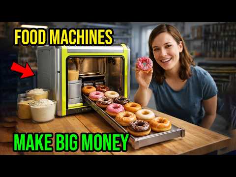 Make Money Every Day From Your Kitchen Using 10 Food Machines You Can Use at Home