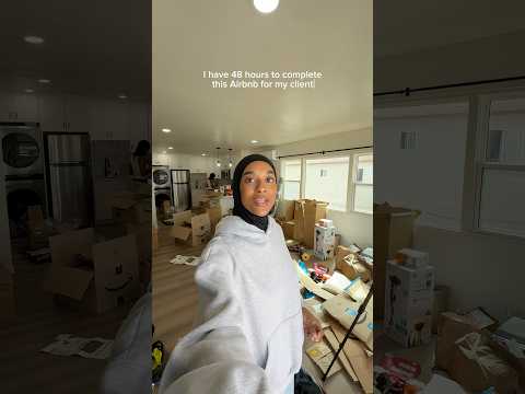 Set Up An Airbnb With Me in Less Than 48 Hours
