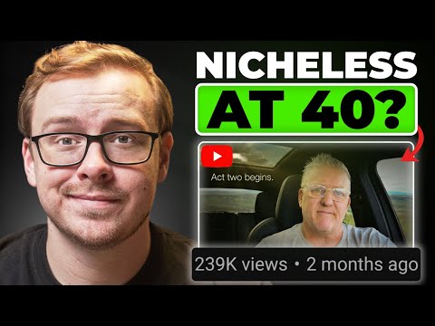 How To Dominate YouTube When You’re Over 40: The Nicheless Approach