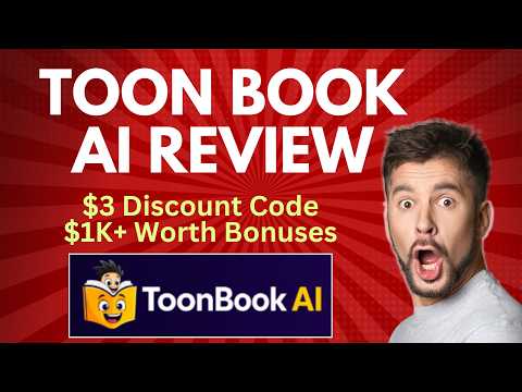 ToonBook AI Review | Quick DEMO, $3 Discount Code & Bonus