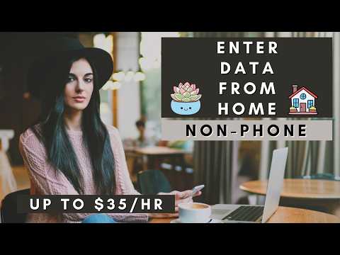Enter Data From Home | Non-Phone | Remote Work From Home Jobs 2026
