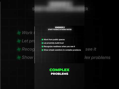 The "Warm Water" Strategy Nobody Is Teaching Beginners