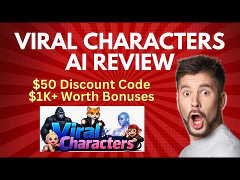Viral Characters AI Review | Quick DEMO, $50 Discount Code